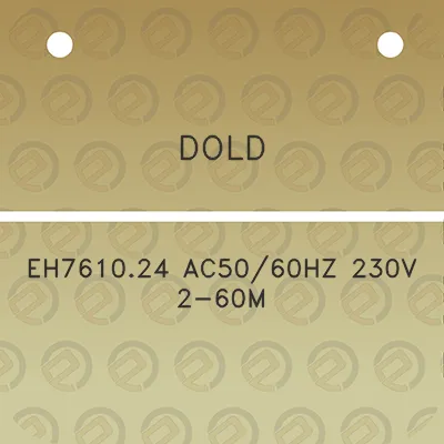 dold-eh761024-ac5060hz-230v-2-60m