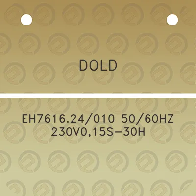 dold-eh761624010-5060hz-230v015s-30h