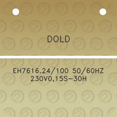 dold-eh761624100-5060hz-230v015s-30h