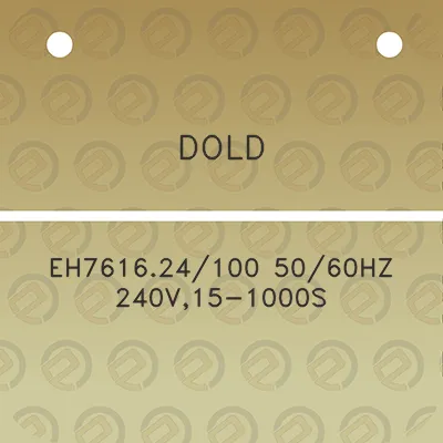 dold-eh761624100-5060hz-240v15-1000s