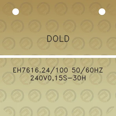 dold-eh761624100-5060hz-240v015s-30h