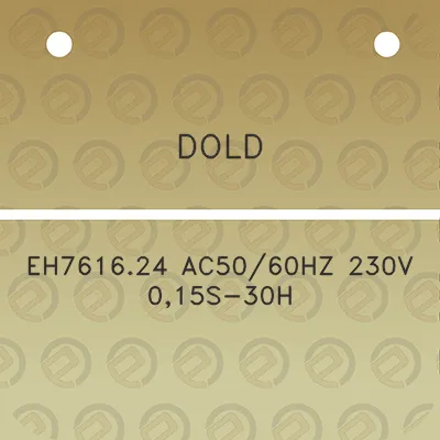 dold-eh761624-ac5060hz-230v-015s-30h