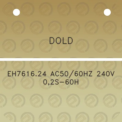 dold-eh761624-ac5060hz-240v-02s-60h