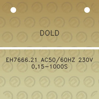 dold-eh766621-ac5060hz-230v-015-1000s