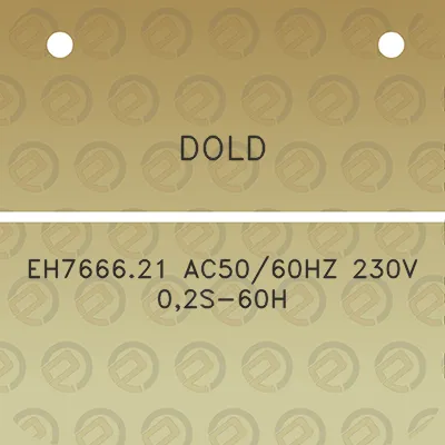 dold-eh766621-ac5060hz-230v-02s-60h