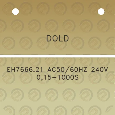 dold-eh766621-ac5060hz-240v-015-1000s