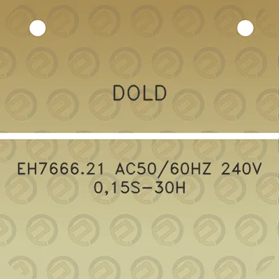 dold-eh766621-ac5060hz-240v-015s-30h