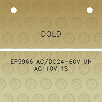 dold-ep5966-acdc24-60v-uh-ac110v-1s