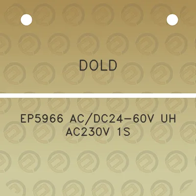 dold-ep5966-acdc24-60v-uh-ac230v-1s