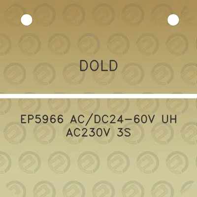 dold-ep5966-acdc24-60v-uh-ac230v-3s