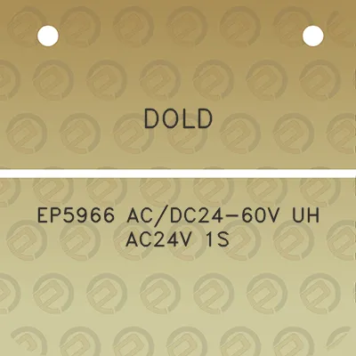 dold-ep5966-acdc24-60v-uh-ac24v-1s