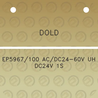 dold-ep5967100-acdc24-60v-uh-dc24v-1s