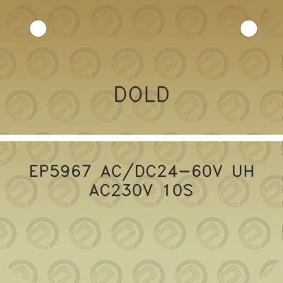 dold-ep5967-acdc24-60v-uh-ac230v-10s