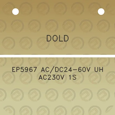 dold-ep5967-acdc24-60v-uh-ac230v-1s