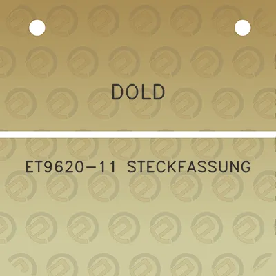 dold-et9620-11-steckfassung