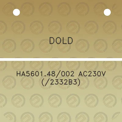 dold-ha560148002-ac230v-2332b3