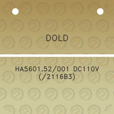 dold-ha560152001-dc110v-2116b3