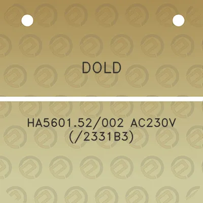 dold-ha560152002-ac230v-2331b3