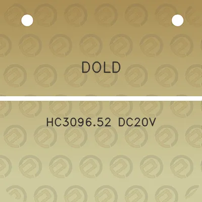 dold-hc309652-dc20v