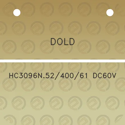 dold-hc3096n5240061-dc60v