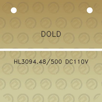 dold-hl309448500-dc110v