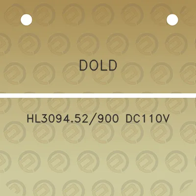 dold-hl309452900-dc110v