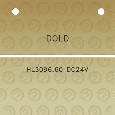 dold-hl309660-dc24v