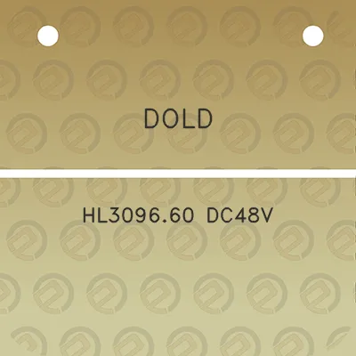 dold-hl309660-dc48v