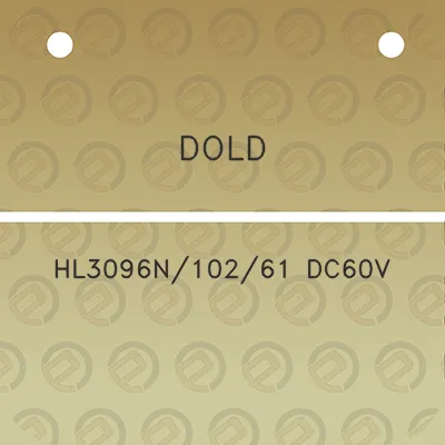 dold-hl3096n10261-dc60v