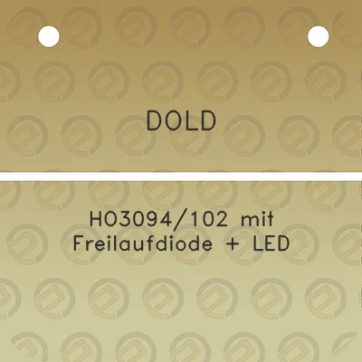 dold-ho3094102-mit-freilaufdiode-led