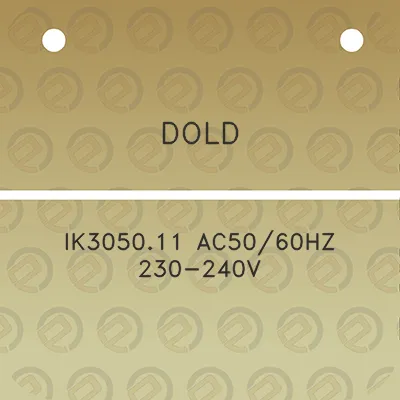 dold-ik305011-ac5060hz-230-240v