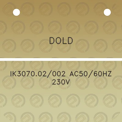 dold-ik307002002-ac5060hz-230v