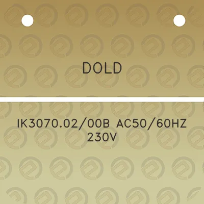 dold-ik30700200b-ac5060hz-230v