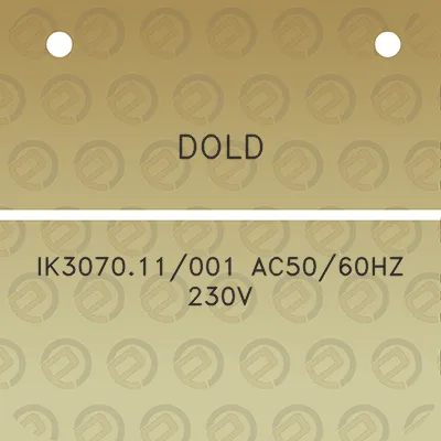 dold-ik307011001-ac5060hz-230v