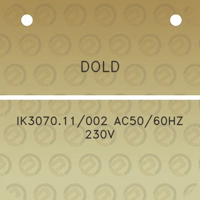 dold-ik307011002-ac5060hz-230v