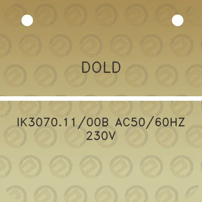 dold-ik30701100b-ac5060hz-230v