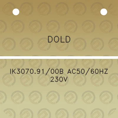 dold-ik30709100b-ac5060hz-230v