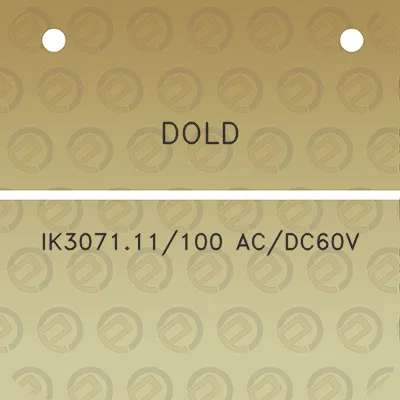 dold-ik307111100-acdc60v