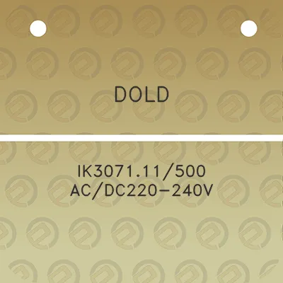 dold-ik307111500-acdc220-240v