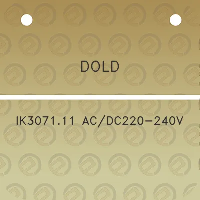 dold-ik307111-acdc220-240v