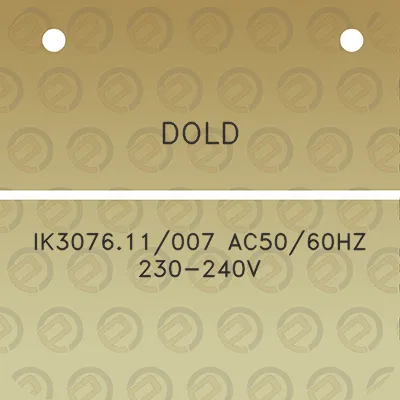 dold-ik307611007-ac5060hz-230-240v