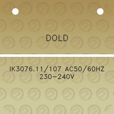 dold-ik307611107-ac5060hz-230-240v