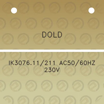 dold-ik307611211-ac5060hz-230v