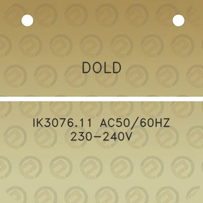 dold-ik307611-ac5060hz-230-240v