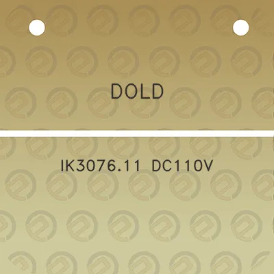 dold-ik307611-dc110v