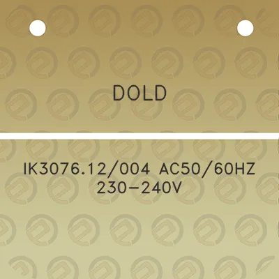 dold-ik307612004-ac5060hz-230-240v