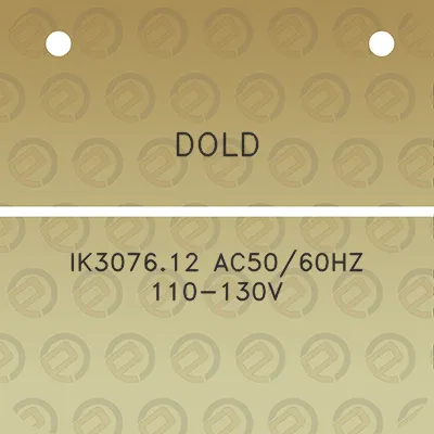 dold-ik307612-ac5060hz-110-130v