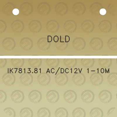 dold-ik781381-acdc12v-1-10m