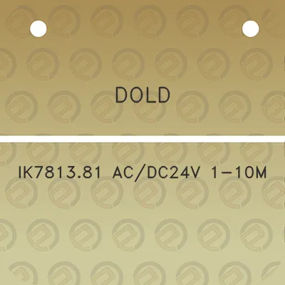 dold-ik781381-acdc24v-1-10m