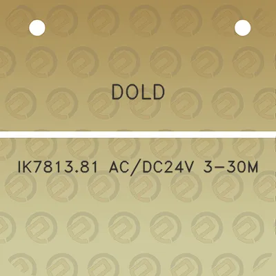 dold-ik781381-acdc24v-3-30m